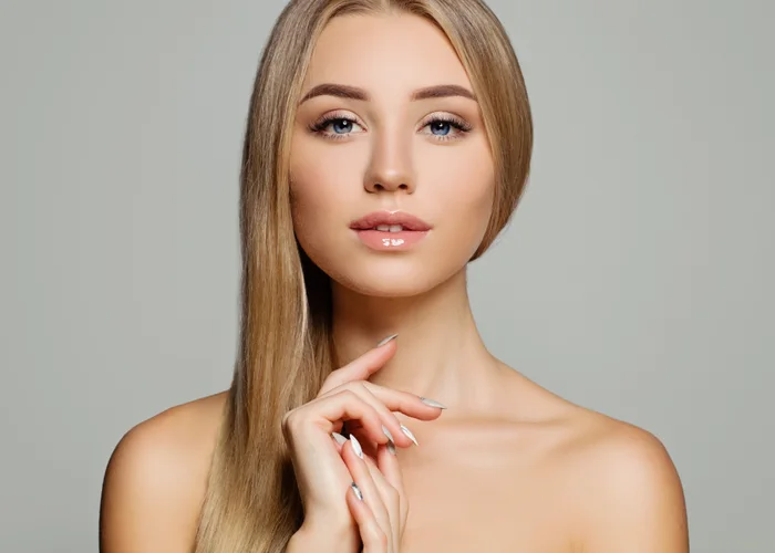 Facial skincare portrait